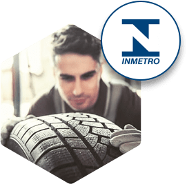 Selo INMetro site Real Tyres Premium
